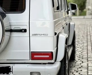 Wynajmij Mercedes-Benz G500 2010 w Azerbejdżanie. Paliwo: Benzyna. Moc: 300 KM ➤ Koszt od 234 AZN za dobę.