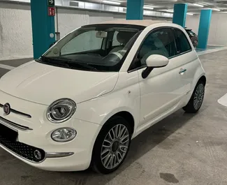 Wypożyczalnia Fiat 500 Cabrio w Barcelonie, Hiszpania ✓ Nr 10758. ✓ Skrzynia Automatyczna ✓ Opinii: 0.