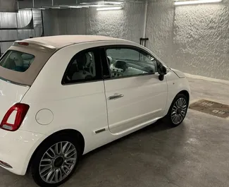 Fiat 500 Cabrio – samochód kategorii Ekonomiczny, Komfort, Cabrio na wynajem w Hiszpanii ✓ Depozyt 400 EUR ✓ Ubezpieczenie: OC, Od Kradzieży, Zagranica.