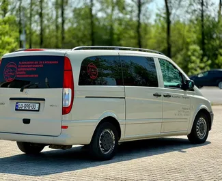 Wynajem samochodu Mercedes-Benz Vito nr 8490 (Manualna) w Kutaisi, z silnikiem 2,0l. Diesel ➤ Bezpośrednio od Bakuri w Gruzji.