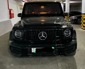 Wynajem samochodu Mercedes-Benz G63 AMG nr 10770 (Automatyczna) w Baku, z silnikiem 4,0l. Benzyna ➤ Bezpośrednio od Gurban w Azerbejdżanie.