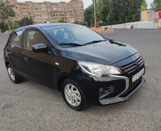 Wynajem samochodu Mitsubishi Mirage nr 10717 (Automatyczna) w Erewaniu, z silnikiem 1,2l. Benzyna ➤ Bezpośrednio od Arsen w Armenii.