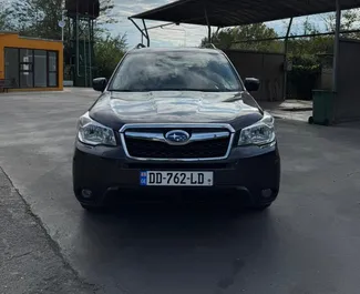 Subaru Forester 2016 do wynajęcia w Kutaisi. Limit przebiegu nieograniczony.