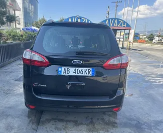 Wynajem samochodu Ford C-Max Grand nr 11068 (Manualna) na lotnisku w Tiranie, z silnikiem 1,6l. Benzyna ➤ Bezpośrednio od Enrigen w Albanii.