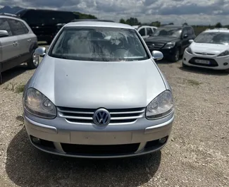 Wypożyczalnia Volkswagen Golf 5 na lotnisku w Tiranie, Albania ✓ Nr 11071. ✓ Skrzynia Manualna ✓ Opinii: 0.