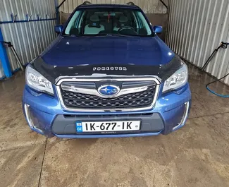 Wynajem samochodu Subaru Forester Limited nr 10996 (Automatyczna) na lotnisku w Kutaisi, z silnikiem 2,5l. Benzyna ➤ Bezpośrednio od Nika w Gruzji.