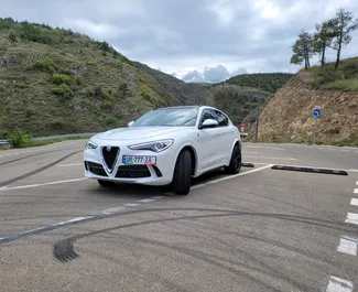 Wypożyczalnia Alfa Romeo Stelvio Quadrifoglio w Tbilisi, Gruzja ✓ Nr 11483. ✓ Skrzynia Automatyczna ✓ Opinii: 0.