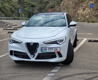 Wynajem samochodu Alfa Romeo Stelvio Quadrifoglio nr 11483 (Automatyczna) w Tbilisi, z silnikiem 2,9l. Benzyna ➤ Bezpośrednio od Evgenii w Gruzji.