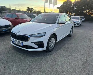 Wypożyczalnia Skoda Scala na lotnisku w Tiranie, Albania ✓ Nr 11522. ✓ Skrzynia Manualna ✓ Opinii: 0.