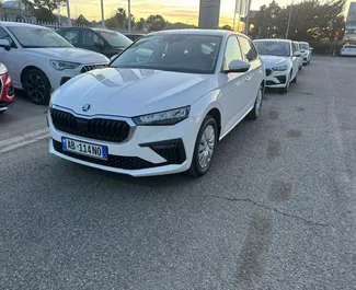 Wypożyczalnia Skoda Scala na lotnisku w Tiranie, Albania ✓ Nr 11520. ✓ Skrzynia Manualna ✓ Opinii: 0.