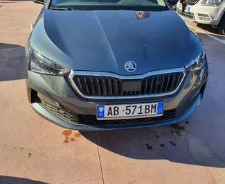 Wypożyczalnia Skoda Scala na lotnisku w Tiranie, Albania ✓ Nr 11495. ✓ Skrzynia Automatyczna ✓ Opinii: 0.