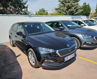 Wypożyczalnia Skoda Scala na lotnisku w Tiranie, Albania ✓ Nr 11514. ✓ Skrzynia Automatyczna ✓ Opinii: 0.