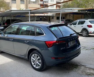 Wypożyczalnia Skoda Scala na lotnisku w Tiranie, Albania ✓ Nr 11496. ✓ Skrzynia Automatyczna ✓ Opinii: 0.