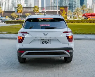 Wynajmij Hyundai Creta 2024 w ZEA. Paliwo: Benzyna. Moc: 113 KM ➤ Koszt od 85 AED za dobę.