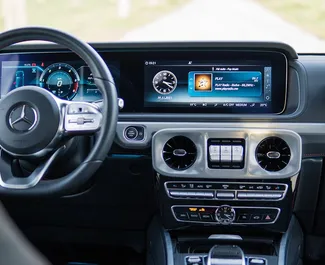 Mercedes-Benz G500 2022 – wynajem od właścicieli w Becici (Czarnogóra).