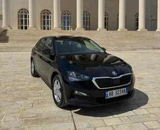 Wypożyczalnia Skoda Scala na lotnisku w Tiranie, Albania ✓ Nr 11605. ✓ Skrzynia Automatyczna ✓ Opinii: 0.