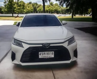 Wynajem samochodu Toyota Yaris Ativ nr 13077 (Automatyczna) w Bangkoku, z silnikiem 1,2l. Benzyna ➤ Bezpośrednio od Joey w Tajlandii.