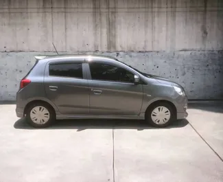 Mitsubishi Mirage – samochód kategorii Ekonomiczny na wynajem w Tajlandii ✓ Depozyt 3000 THB ✓ Ubezpieczenie: OC.