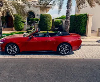 Ford Mustang Cabrio – samochód kategorii Premium, Luksusowy, Cabrio na wynajem w ZEA ✓ Depozyt 3000 AED ✓ Ubezpieczenie: OC, SCDW, Bez Depozytu.