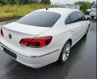 Wynajem samochodu Volkswagen Passat-CC nr 13045 (Automatyczna) na lotnisku w Tiranie, z silnikiem 2,0l. Diesel ➤ Bezpośrednio od Amari w Albanii.