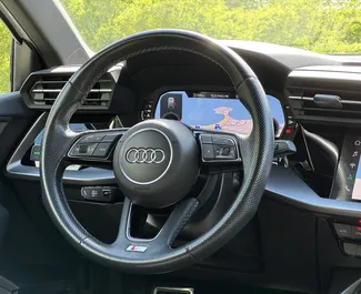 Wynajmij Audi A3 2023 w Czarnogórze. Paliwo: Diesel. Moc: 116 KM ➤ Koszt od 59 EUR za dobę.