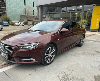 Wynajem samochodu Opel Insignia nr 13135 (Automatyczna) na lotnisku w Tiranie, z silnikiem 1,5l. Benzyna ➤ Bezpośrednio od Marenglen w Albanii.