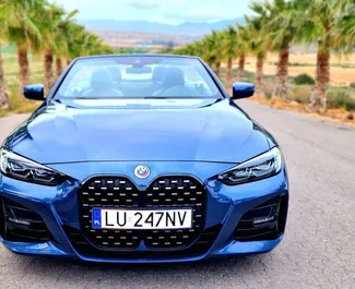 Wynajmij BMW 420d Cabrio 2023 w Hiszpanii. Paliwo: Diesel. Moc: 190 KM ➤ Koszt od 200 EUR za dobę.