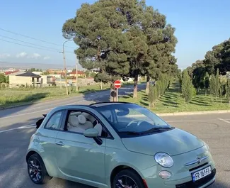 Wypożyczalnia Fiat 500 Cabrio w Tbilisi, Gruzja ✓ Nr 12316. ✓ Skrzynia Automatyczna ✓ Opinii: 0.