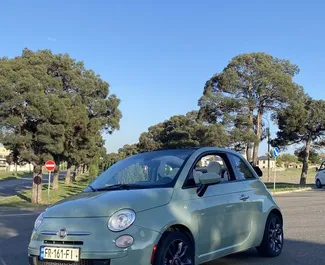 Wynajmij Fiat 500 Cabrio 2017 w Gruzji. Paliwo: Benzyna. Moc: 100 KM ➤ Koszt od 86 GEL za dobę.