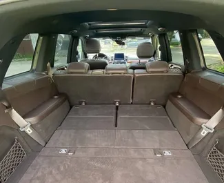 Wnętrze Mercedes-Benz GLS-Class do wynajęcia w Gruzji. Doskonały samochód 5-osobowy. ✓ Skrzynia Automatyczna.