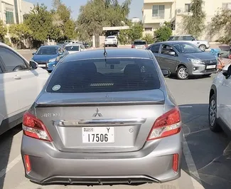 Wynajem samochodu Mitsubishi Attrage nr 11619 (Automatyczna) w Dubaju, z silnikiem 1,2l. Benzyna ➤ Bezpośrednio od Mohammad w ZEA.