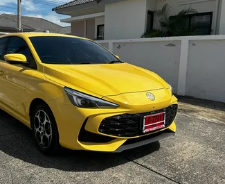 Wynajem samochodu MG 3 nr 14031 (Automatyczna) na lotnisku w Phuket, z silnikiem 1,5l. Hybryda ➤ Bezpośrednio od Wiaczesław w Tajlandii.