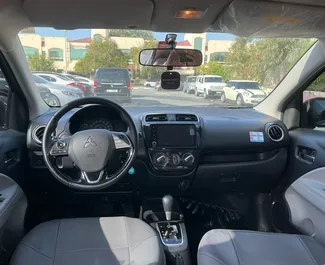 Wypożyczalnia Mitsubishi Attrage w Dubaju, ZEA ✓ Nr 11619. ✓ Skrzynia Automatyczna ✓ Opinii: 0.