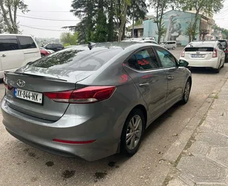 Wynajmij Hyundai Elantra 2017 w Gruzji. Paliwo: Benzyna. Moc:  KM ➤ Koszt od 125 GEL za dobę.