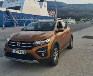 Wynajem samochodu Dacia Sandero nr 9547 (Automatyczna) w Chanii, z silnikiem 1,0l. Benzyna ➤ Bezpośrednio od Antaios w Grecji.