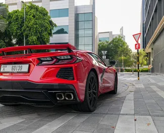 Silnik Benzyna 6,2 l – Wynajmij Chevrolet Corvette w Dubaju.