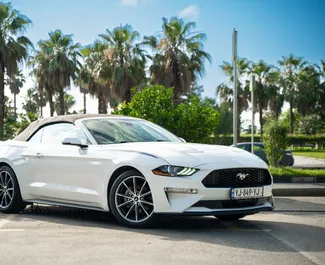 Wynajem samochodu Ford Mustang Cabrio nr 14448 (Automatyczna) w Batumi, z silnikiem 2,3l. Benzyna ➤ Bezpośrednio od Eugeni w Gruzji.