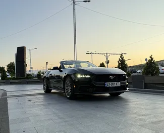 Wynajem samochodu Ford Mustang Cabrio nr 14444 (Automatyczna) w Tbilisi, z silnikiem 2,3l. Benzyna ➤ Bezpośrednio od Eugeni w Gruzji.