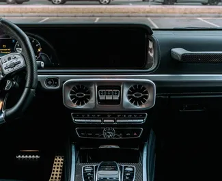 Wynajem samochodu Mercedes-Benz G63 AMG nr 14506 (Automatyczna) w Dubaju, z silnikiem 4,4l. Benzyna ➤ Bezpośrednio od Lasha w ZEA.