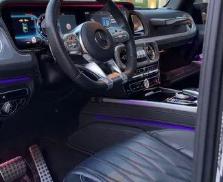 Mercedes-Benz G63 AMG – samochód kategorii Premium, Luksusowy, SUV na wynajem w ZEA ✓ Bez Depozytu ✓ Ubezpieczenie: OC.