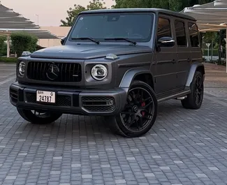 Wypożyczalnia Mercedes-Benz G63 AMG w Dubaju, ZEA ✓ Nr 14505. ✓ Skrzynia Automatyczna ✓ Opinii: 0.