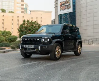 Wypożyczalnia Jetour T2 w Dubaju, ZEA ✓ Nr 14519. ✓ Skrzynia Automatyczna ✓ Opinii: 0.