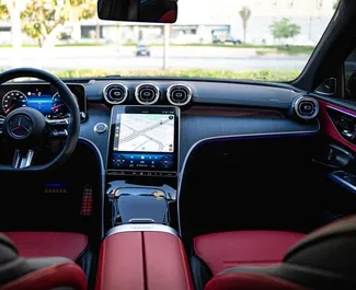 Mercedes-Benz C200 2024 do wynajęcia w Dubaju. Limit przebiegu 250 km/dzień.