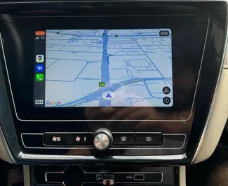 MG 5 2024 do wynajęcia w Dubaju. Limit przebiegu 250 km/dzień.