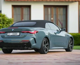 BMW 420i Cabrio 2025 – wynajem od właścicieli w Dubaju (ZEA).