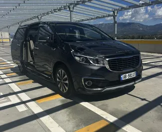 Wypożyczalnia Kia Carnival w Durres, Albania ✓ Nr 14675. ✓ Skrzynia Automatyczna ✓ Opinii: 0.