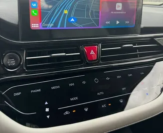 JAC JS4 – samochód kategorii Ekonomiczny, Komfort, Crossover na wynajem w ZEA ✓ Bez Depozytu ✓ Ubezpieczenie: OC, SCDW, FDW, Pasażerowie, Od Kradzieży, Bez Depozytu.