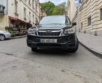 Wynajmij Subaru Forester 2017 w Gruzji. Paliwo: Benzyna. Moc:  KM ➤ Koszt od 85 GEL za dobę.