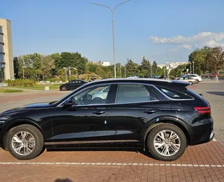 Genesis GV70 – samochód kategorii Komfort, Luksusowy, SUV, Crossover na wynajem na Białorusi ✓ Depozyt 600 USD ✓ Ubezpieczenie: OC, CDW, SCDW, Od Kradzieży.