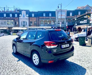 Wynajmij Subaru Forester 2023 w Gruzji. Paliwo: Benzyna. Moc: 185 KM ➤ Koszt od 95 GEL za dobę.